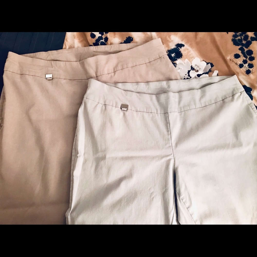 Slim cropped pants
